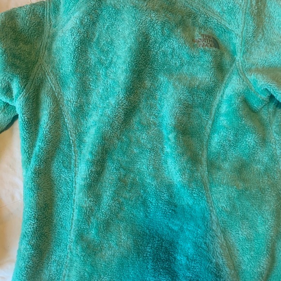 Mint Green North Face Jacket - Picture 3 of 3